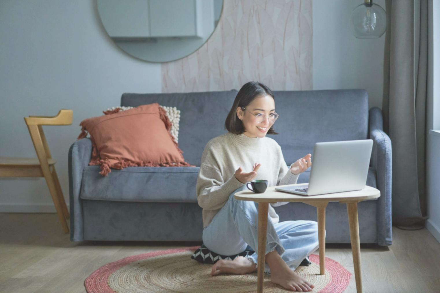 Financial data analysis workspace showing charts and calculations