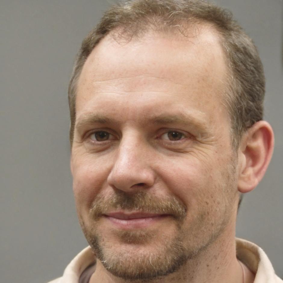 Portrait of Lysander Brooks, Construction Company CFO